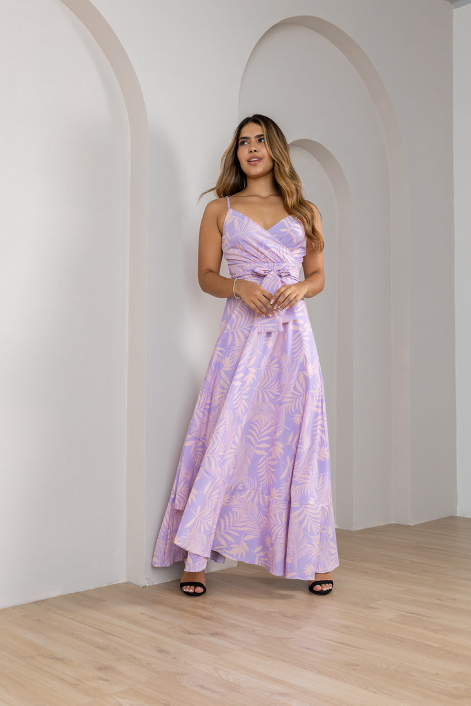 VESTIDO MARGARITA LILA