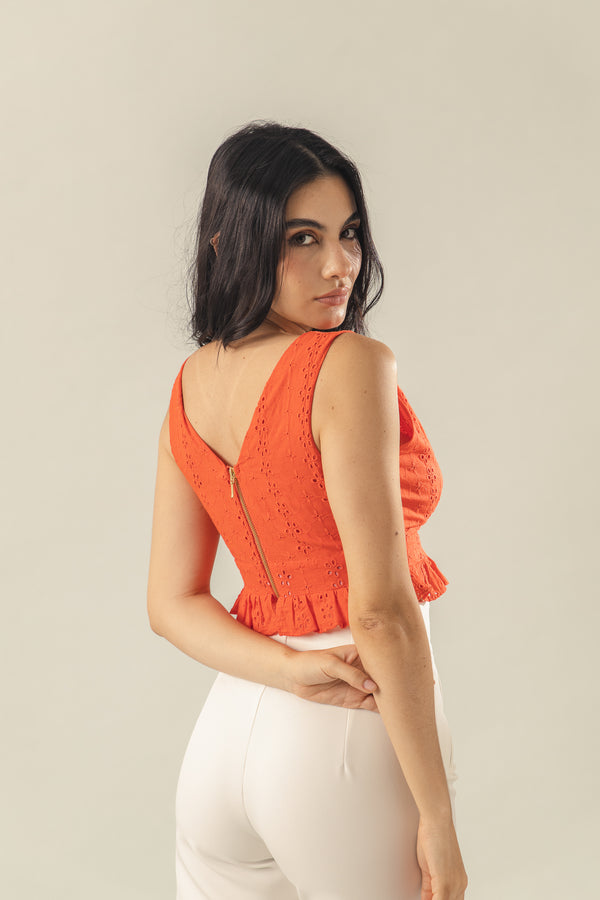BLUSA EMMA NARANJA