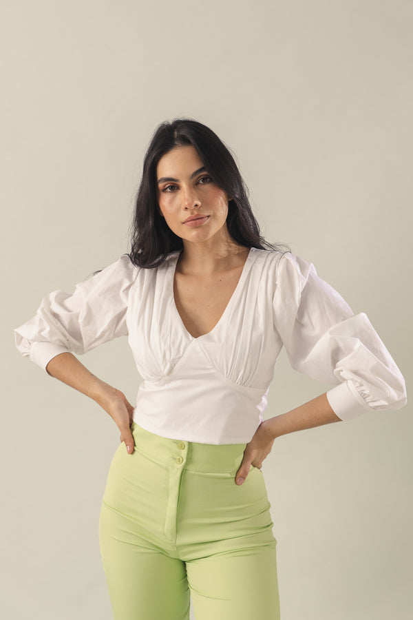BLUSA EMILIA BLANCA
