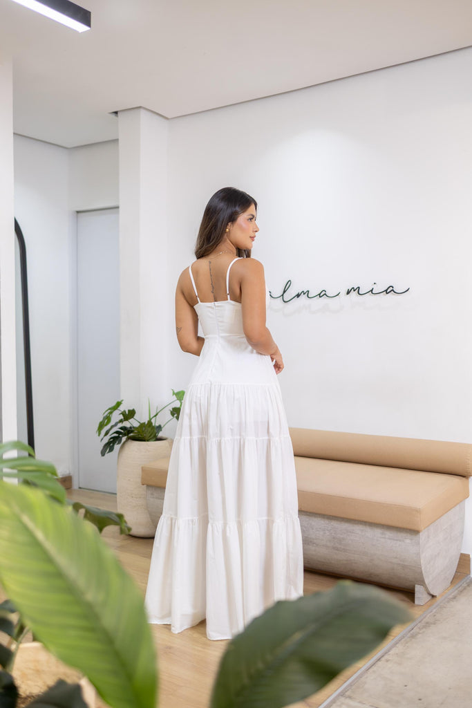 VESTIDO VENECIA BLANCO