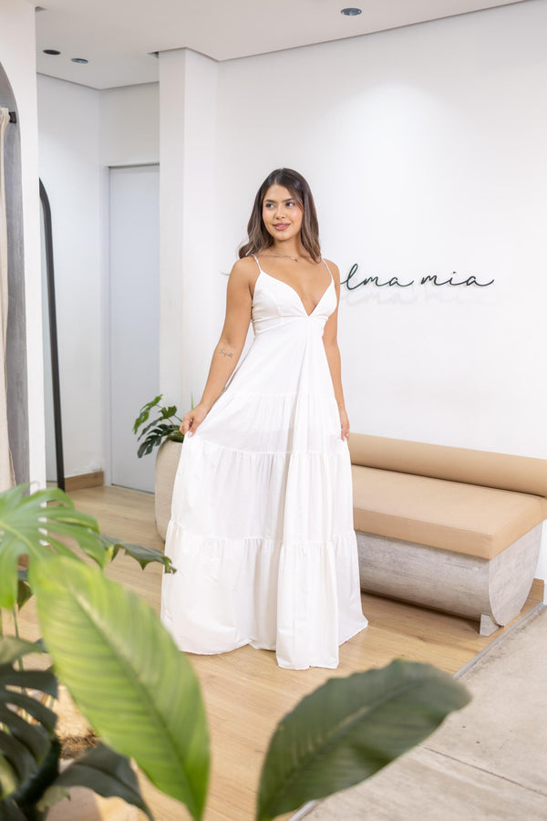 VESTIDO VENECIA BLANCO