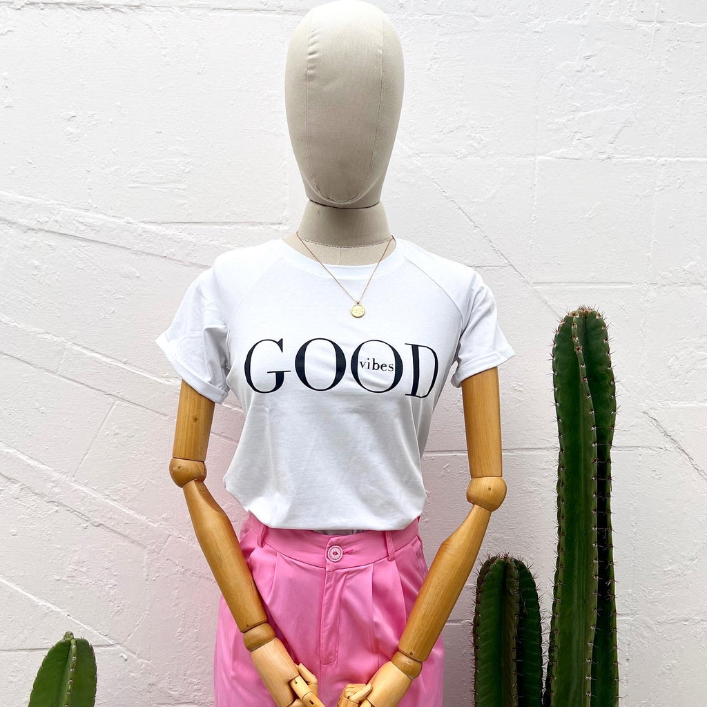 TSHIRT  GOOD VIBES