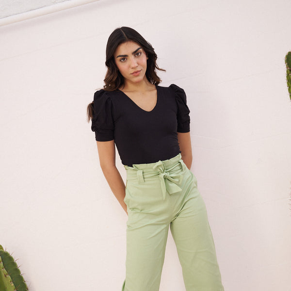 Pantalon Milan verde claro