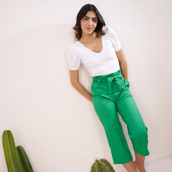 Pantalon Milan verde oliva