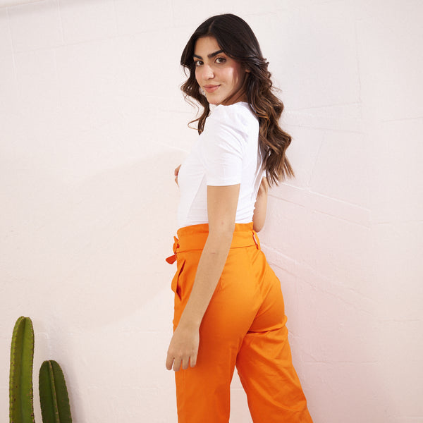 Pantalon Milan naranja